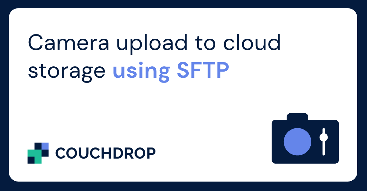 Camera-upload-to-cloud-storage-using-sftp