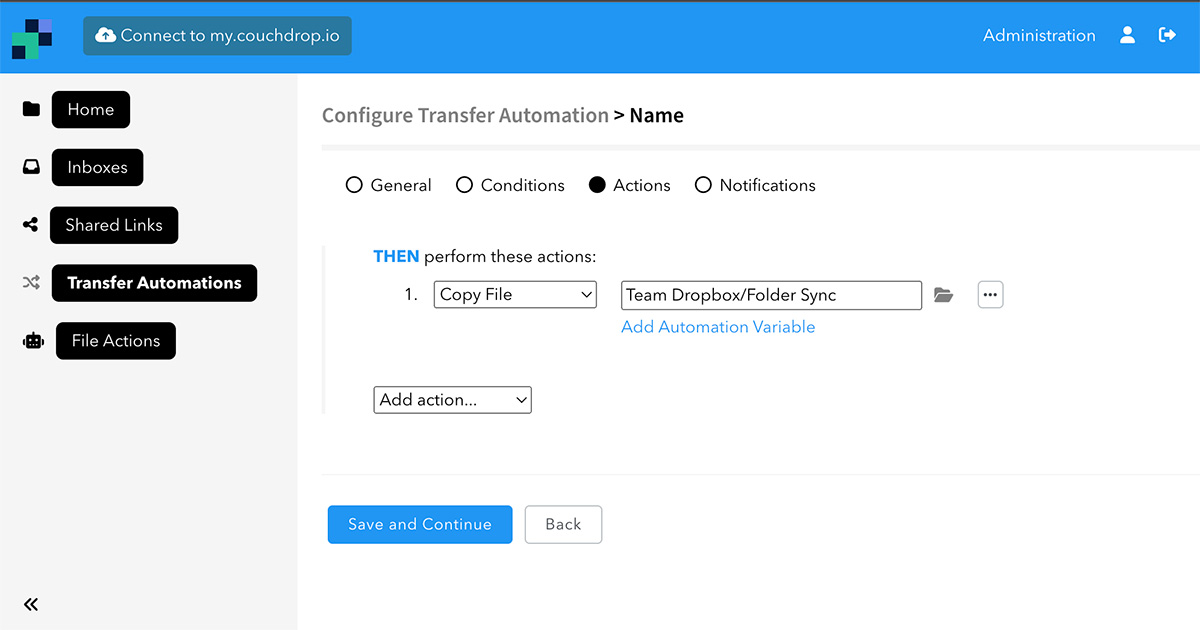 Dropbox to SharePoint Automation