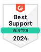 G2 Medal Best Support Fall 2023