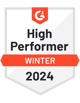 G2 Medal High Performer Fall 2023